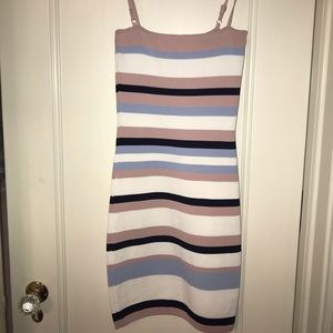LF striped mini dress